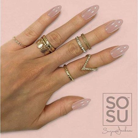 Sosu Stiletto False Nails Nudist