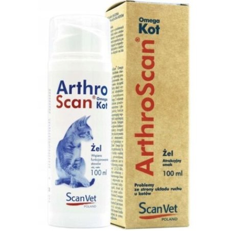Scanvet Arthroscan Omega Joint Support Gel for Cats 100ml