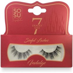 SOSU 7 Deadly Sins Strip Lashes Indulge Lengthened Strands with Natural Look