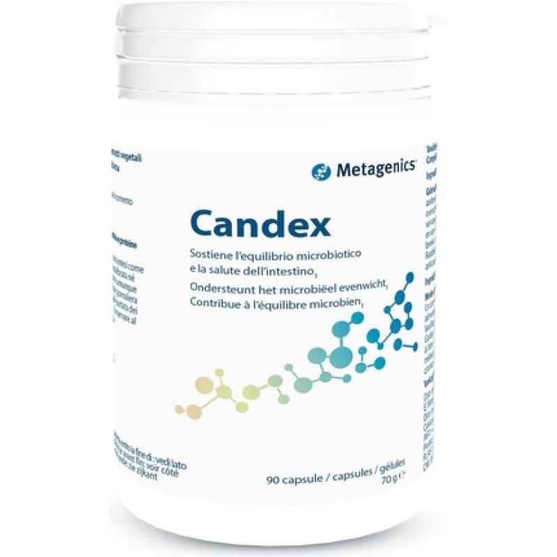 Metagenics Candex Equilibrio Microbiotico Intestino 90 Capsule