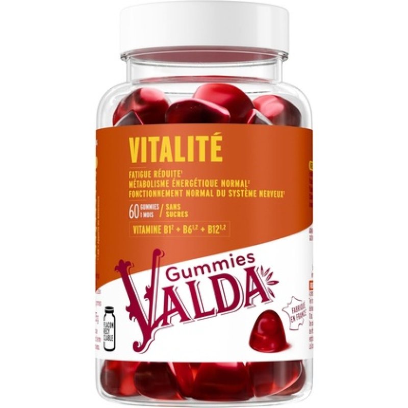 Valda Gummies Vitality Food Supplement with Vitamins