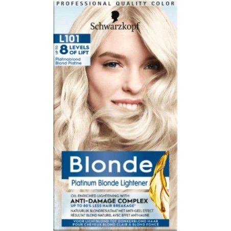 Schwarzkopf Blonde Intensive Silver Blonde L101 Hair Color