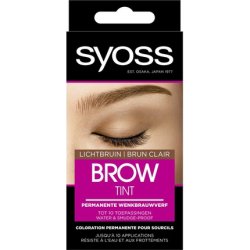 Syoss Brow Tint Eyebrow Dye Light Brown