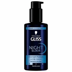 Gliss Kur Aqua Revive Night Elixir - Hair Treatment For Night Use