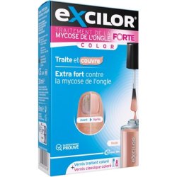 Excilor Forte Color Nail Fungus Treatment - Treats and Covers