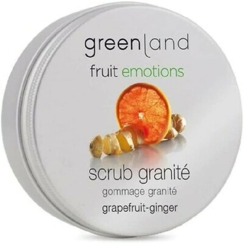 Greenland Scrub Granité Grapefruit Ginger 200ml Full Body Scrub Gentle Texture Suitable for Face and Body