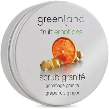 Greenland Scrub Granité Grapefruit Ginger 200ml Full Body Scrub Gentle Texture Suitable for Face and Body