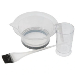 Sibel Hair Coloring Set 3 Pieces Transparent