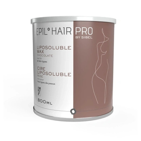 Sibel Chocolate Wax Pot For Face And Body - 800 Grams