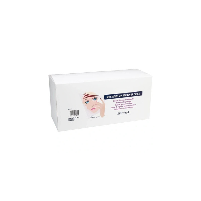 Sibel 500 Cotton Makeup Remover Discs