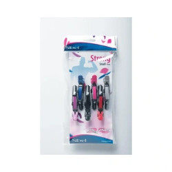 Sibel Sib Crocodile Clips 9cm Mixed Colors X6