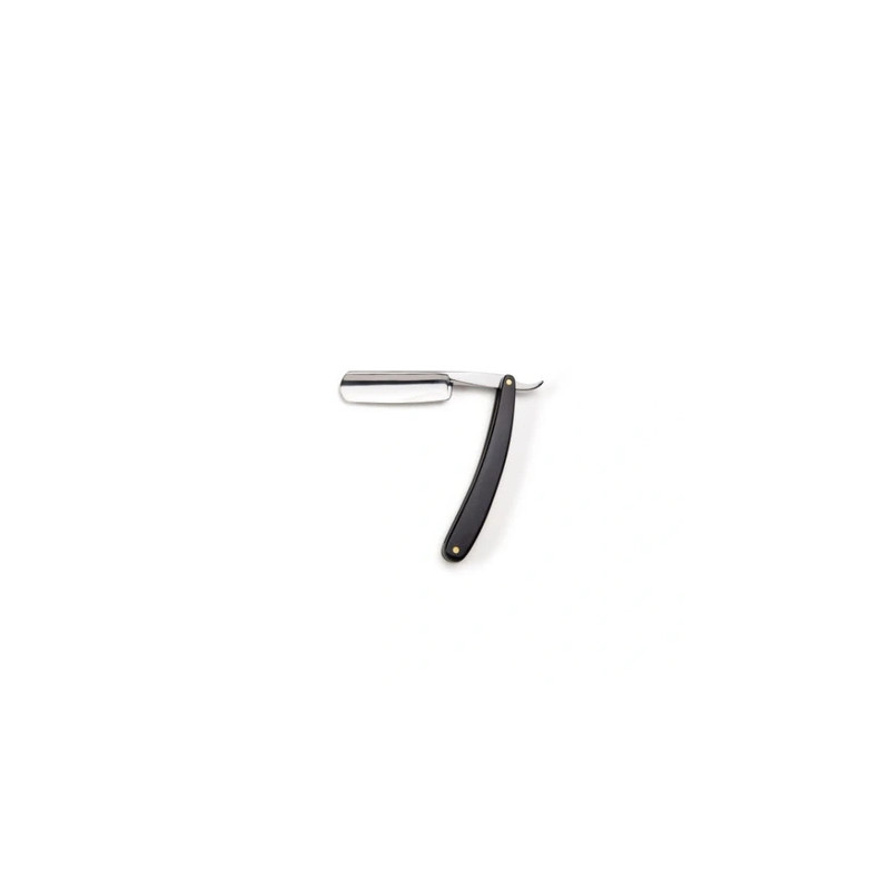 Sibel Straight Razor Black Horn 5/8