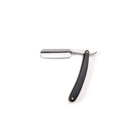 Sibel Straight Razor Black Horn 5/8
