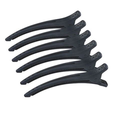 Sibel Sib Colorproof Hair Clips Black 6 Pieces