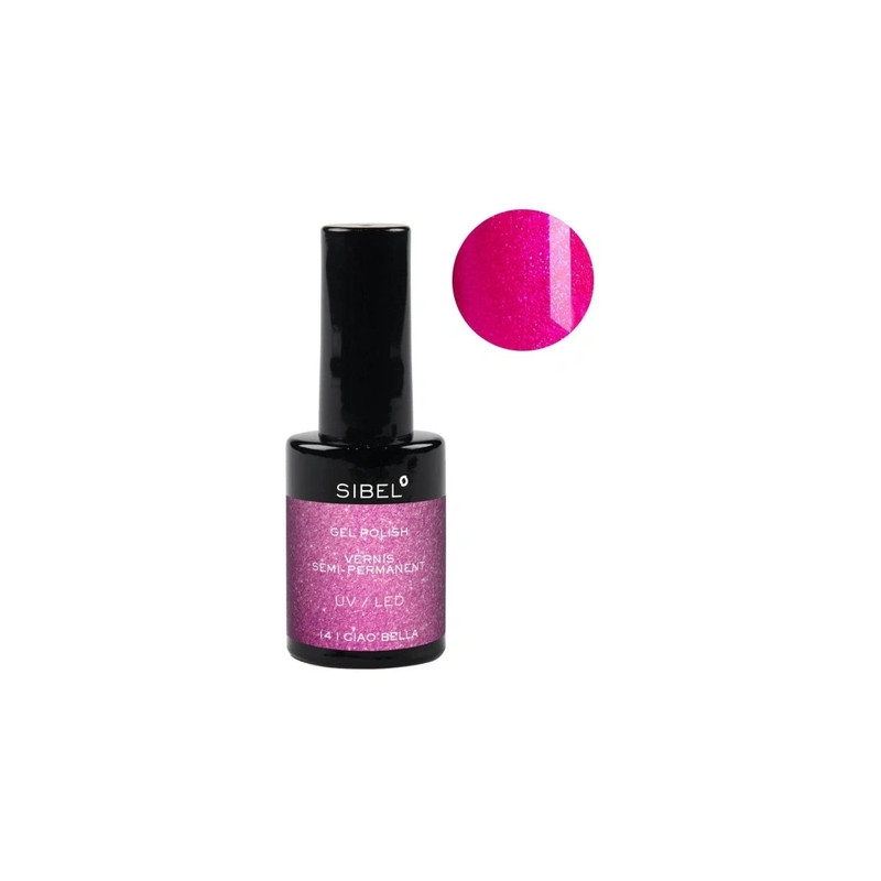 Sibel Gel Nail Polish Color 14 Ciao Bella 14ml