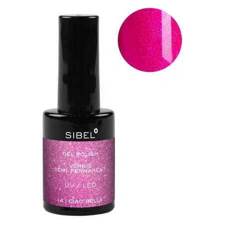 Sibel Gel Nail Polish Color 14 Ciao Bella 14ml