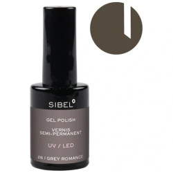 Sibel Gel Nail Polish Color 26 Grey Romance 14 Milliliters