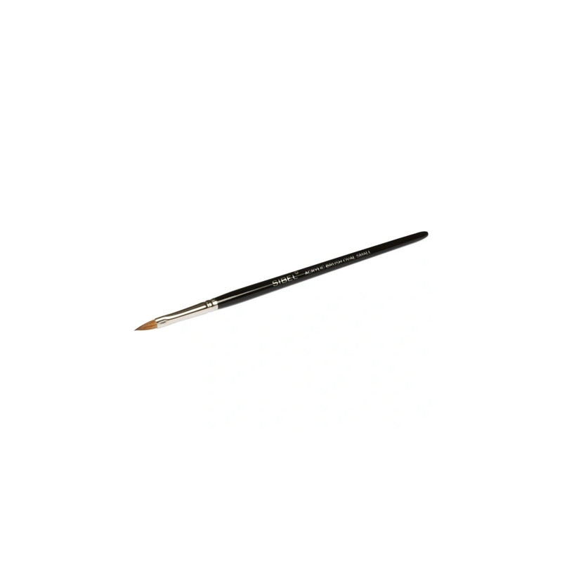 Sibel Small Oval Acrylic Brush 24cm
