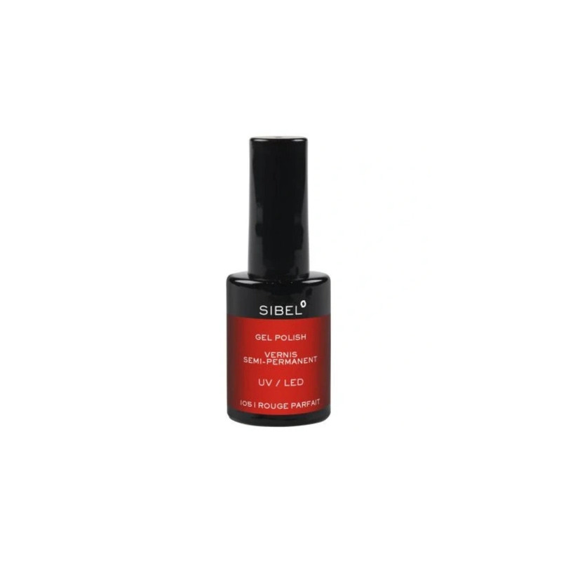 Sibel Gel Nail Polish Color 105 Perfect Red - 14 Milliliters