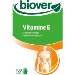 Biover Vitamin E Natural - Cell Protection - Capsules With Vitamin E - 100 Capsules