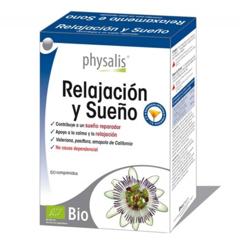 Physalis Bio Relaxation And Sleep 45 Tablets