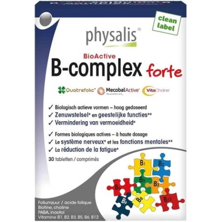 Physalis Vitamin B Complex Forte 30 Tablets