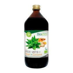 Biotona Aloe Vera Juice With Ginger And Turmeric Organic 1l