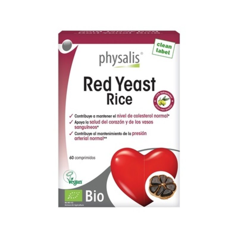 Physalis Red Yeast Rice Organic 60 Capsules
