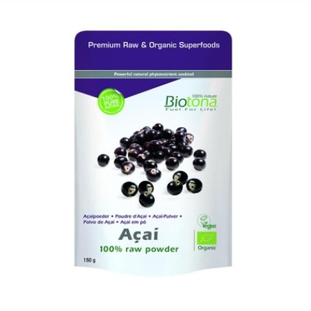 Biotona Acai Raw Powder Organic 150g - Superfood