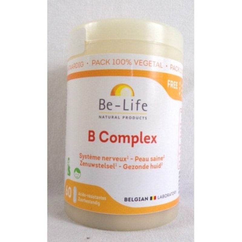 BE LIFE B Complex Healthy Skin 60 Capsules