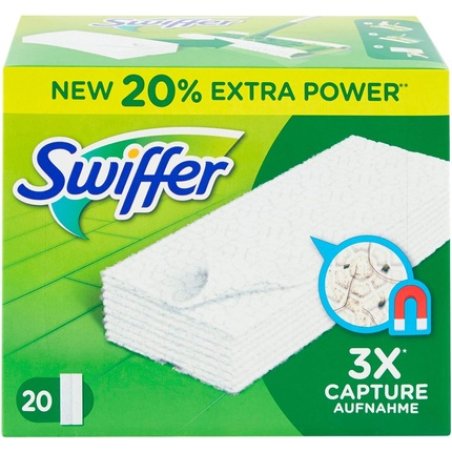 Swiffer Dry Wipes for Broom 20 Pieces
