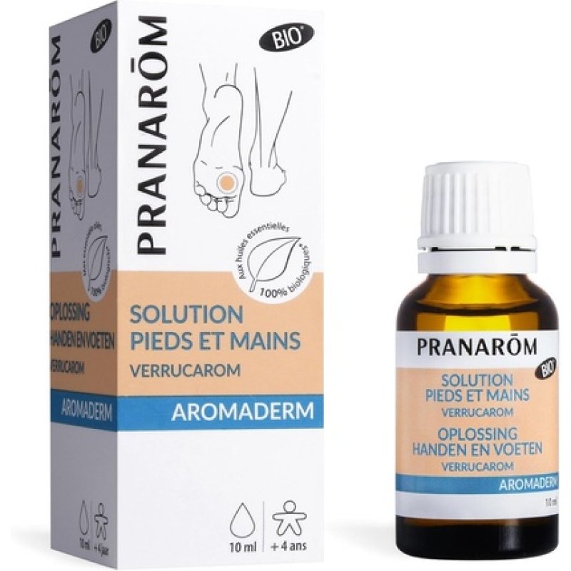 Pranarom Organic Foot and Hand Lotion with Organic Essential Oils