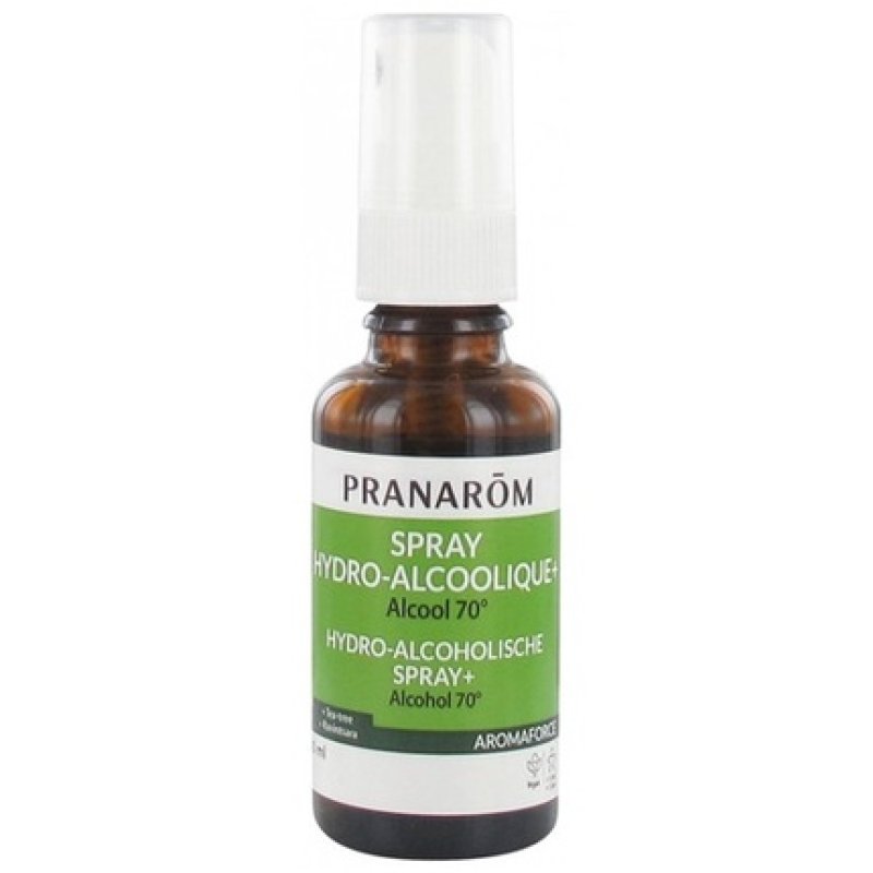 Pranarom Aromaforce Hydroalcoholic Spray 30ml 70% Alcohol Organic