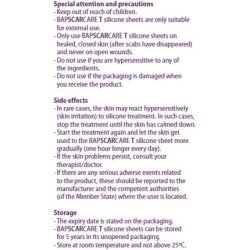 Bapscarcare T Thin Silicone Patch for Scar Relief