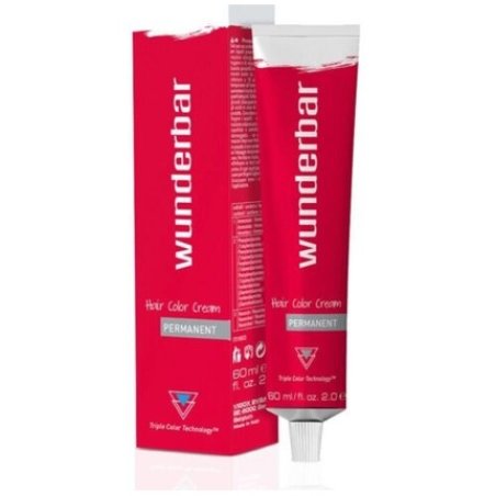Wunderbar Hair Color Colour Cream Permanent with New Triple Color Technology 60ml