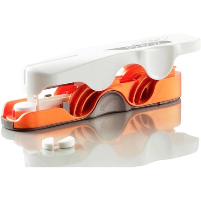 Pilbox Pill Cutter with 4 Compartments