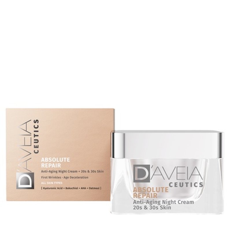 D'Aveia Ceutics Night Moisturizing Anti-Aging Cream 50ml