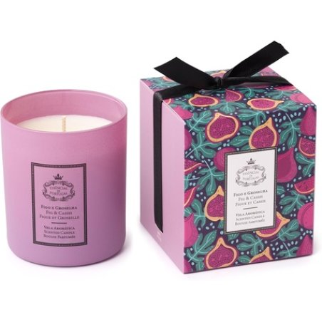Essências de Portugal Natural Scented Candle Fig and Blackcurrant 180g