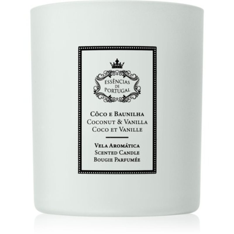 Essencias de Portugal Saudade Natura Coconut & Vanilla scented candle - 180 g