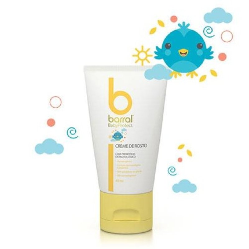 Barral Babyprotect Face Cream 40ml - Gentle Care For Babies