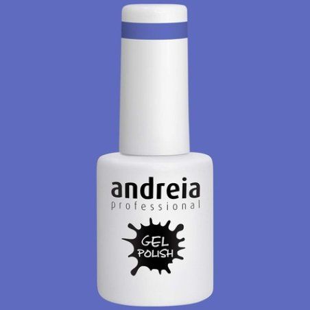 Andreia Semi-Permanent Nail Gel Polish Colour 246 Blue 10ml