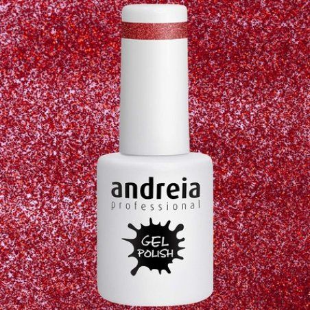 Andreia Semi-Permanent Nail Gel Polish Colour 258 Purple 10ml
