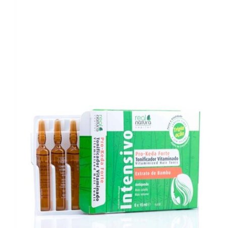Real Natura Vitaminized Tonic Pro-Keda Forte Ampoules 6x15ml