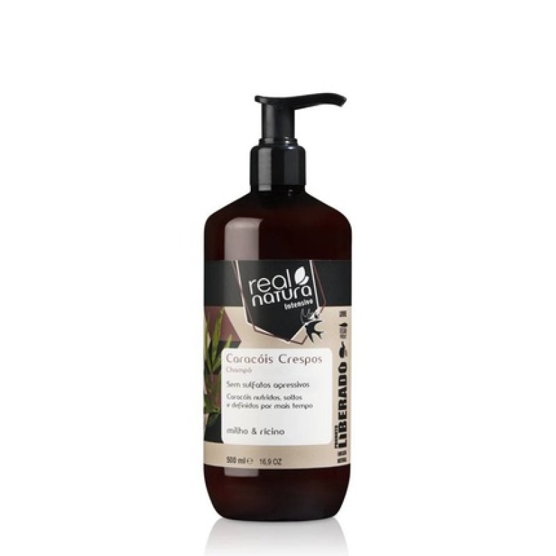 Real Natura Curly Hair Shampoo Released 500ml