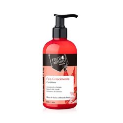 Real Natura Salt-Free Conditioner Pro-Growth Stimulates Hair Growth Natural Ingredients Soft and Shiny Hair Daily Use