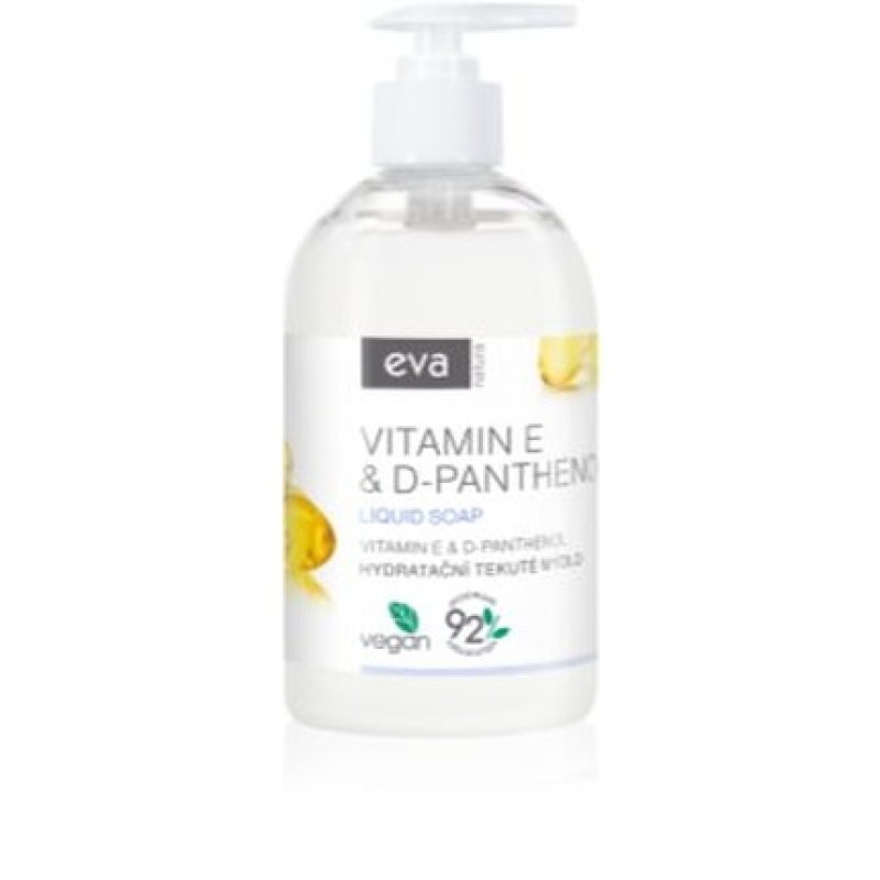Eva Natura Vitamin E D-Panthenol Liquid Soap 500 Ml