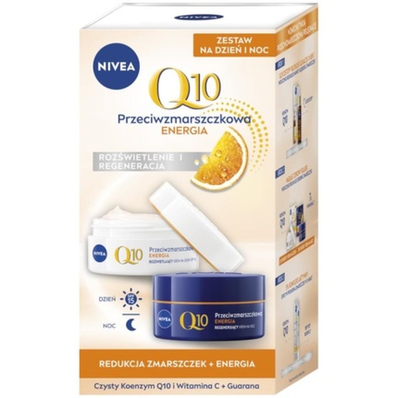 Nivea Q10 Energy Day Cream 50ml Night Cream 50ml