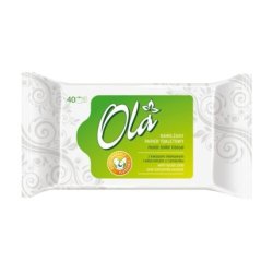 Ola Moist Toilet Paper With Chamomile Extract 1 P. - 40 Pieces