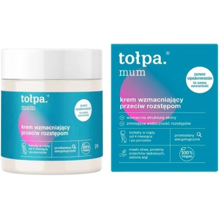 TOŁPA Mum Strengthening Cream Against Stretch Marks 250ml