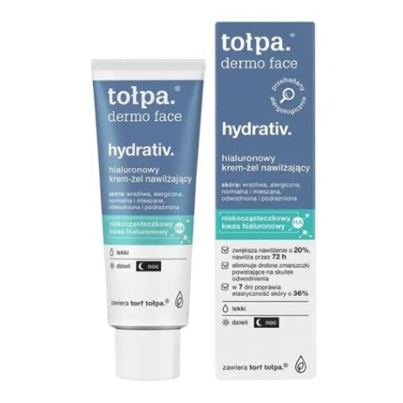 Tolpa Dermo Face Hydrativ Moisturizing Soothing Cream-Gel Day/Night 40ml